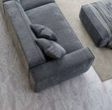 ALUXO® Dakota Sofa Range in Charcoal Boucle