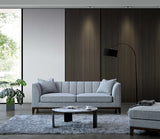 ALUXO® Cooper 3 Seater Sofa in Dolphin Boucle
