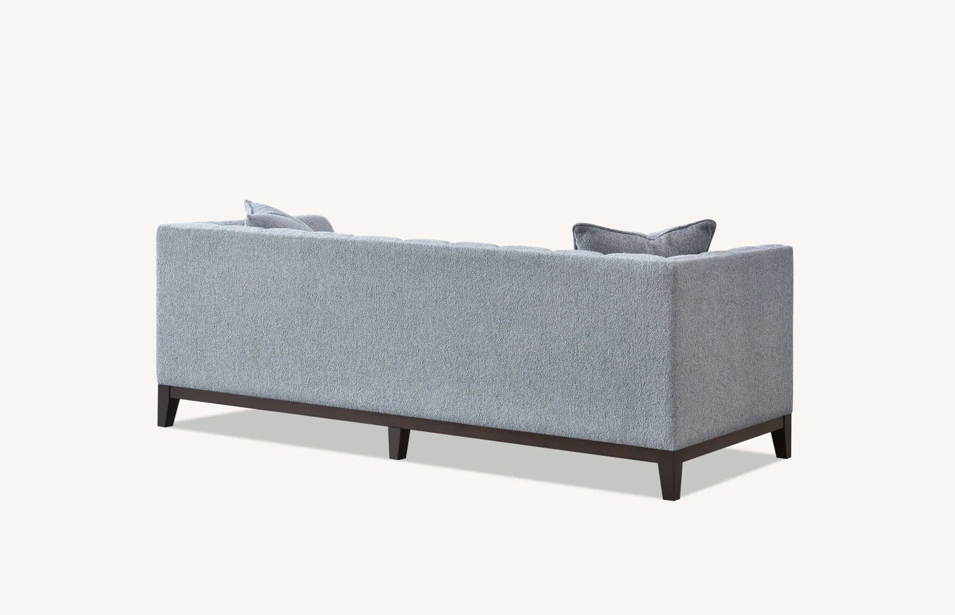 ALUXO® Cooper 3 Seater Sofa in Dolphin Boucle