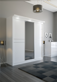 W02 High Gloss Wardrobe