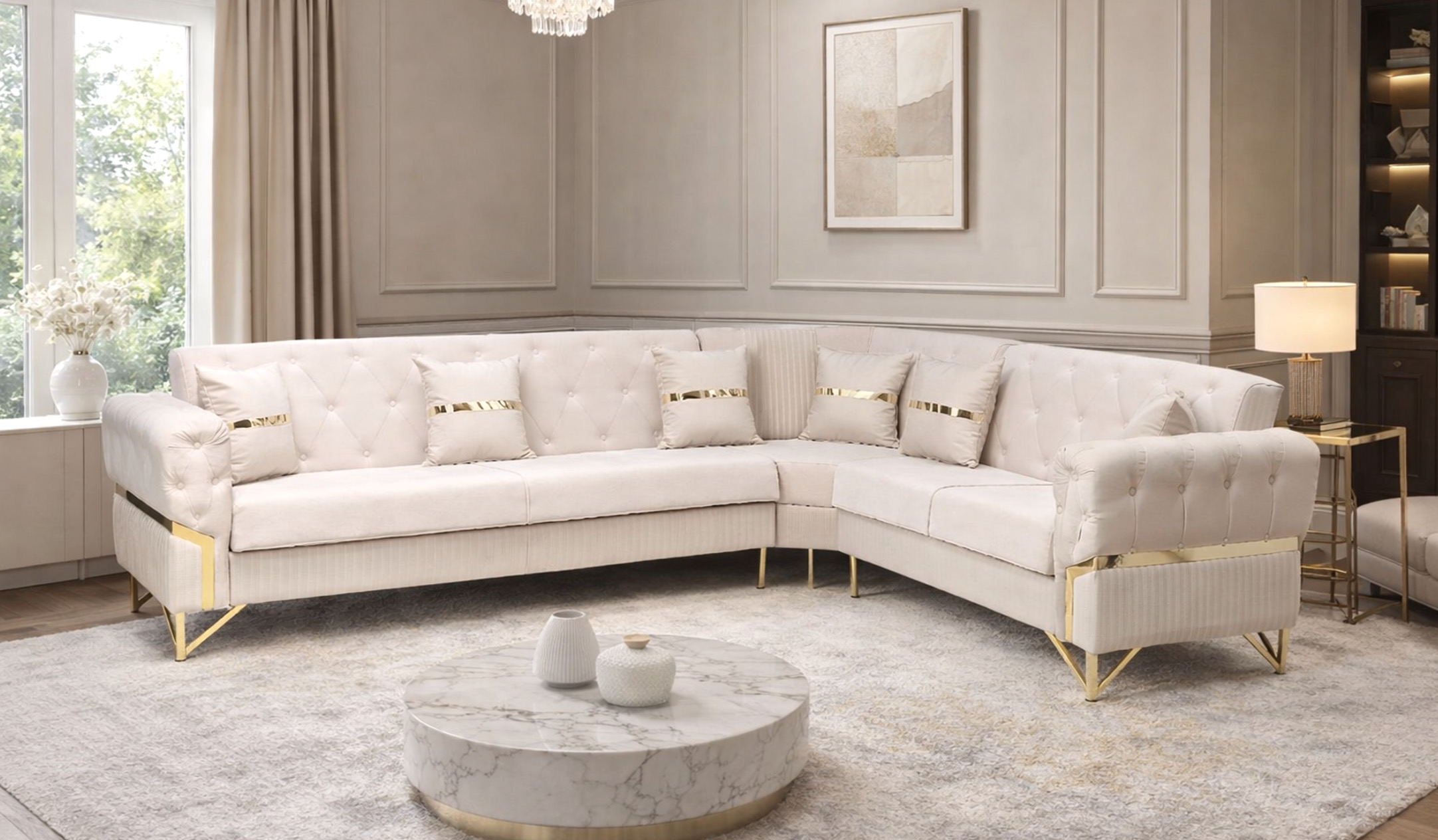 VIDA 3 + C + 2 Corner Sofa