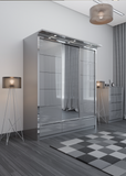 W01 High Gloss Wardrobe