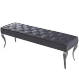 Grande Dark Grey Bench