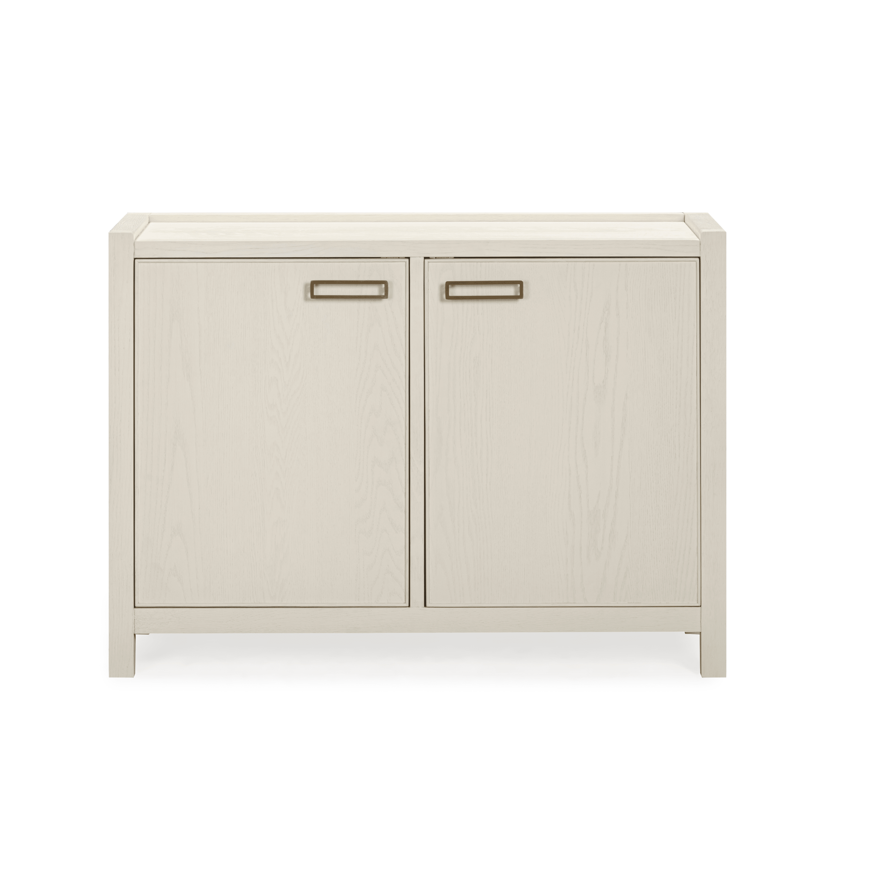 Soho Cream Oak Veneer 2 Door Sideboard