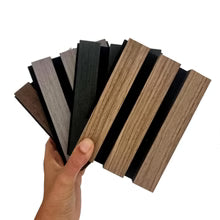 Acoustic Wood Slatted Wall Panels