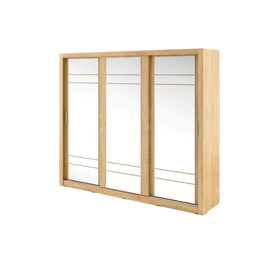 AR-02 Sliding Door Wardrobe 250cm - Italiancityfurniture