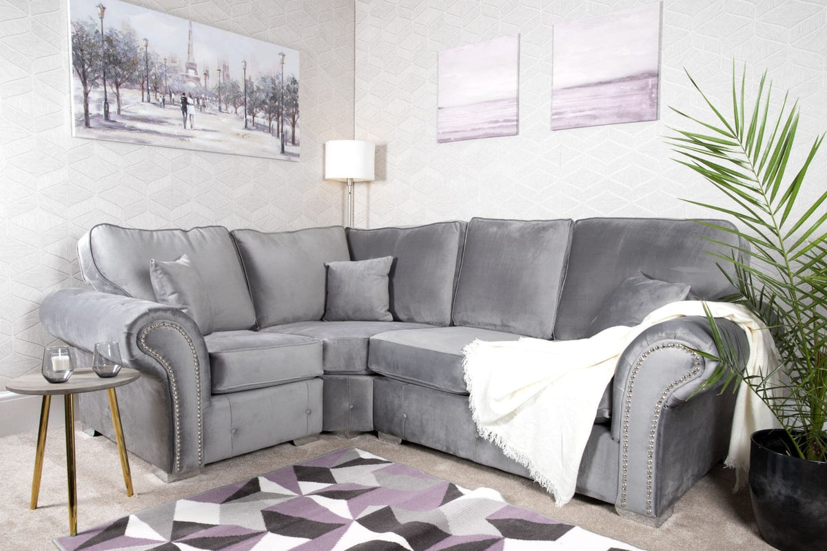 Winwood Corner Sofa Plush Grey