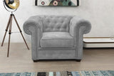 Axelle Armchair Silver