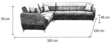 Baron Corner Sofa