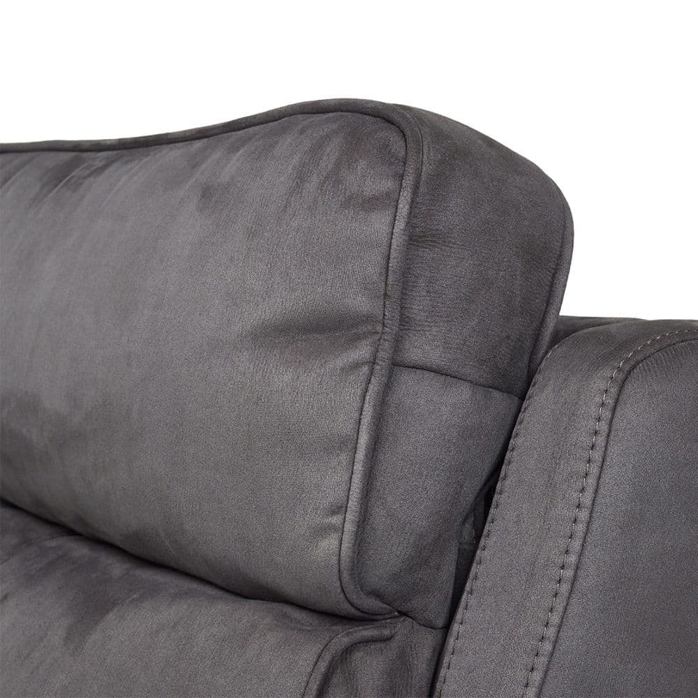 Continental Italian Suede 3+2 Recliner Sofa