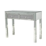 Crushed Diamond 2 Drawer Dressing Table