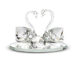 Crystal Swan Pair