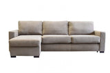 Jersey Corner Sofa Bed With Foam Mattress