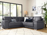 Kane Leatherine Corner Sofa