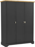 ledo 3 Door Wardrobe Bedroom Set