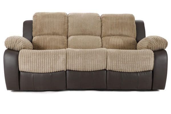 Milan Recliner 3+2 Seater Sofa Brown Mocha Cord
