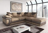 Odin Corner Sofa Brown/Mocha