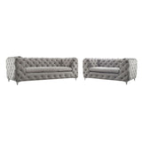 Sophia Grey 3+2+1 Seater Sofa Set Living Room Furniture