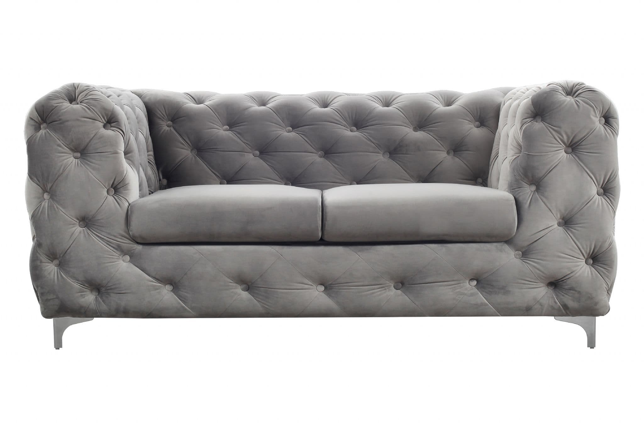 Sophia Grey 321 Seater Sofa Set Living Room Furniture – Italian City ...