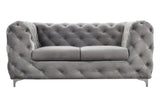 Sophia Grey 3+2+1 Seater Sofa Set Living Room Furniture