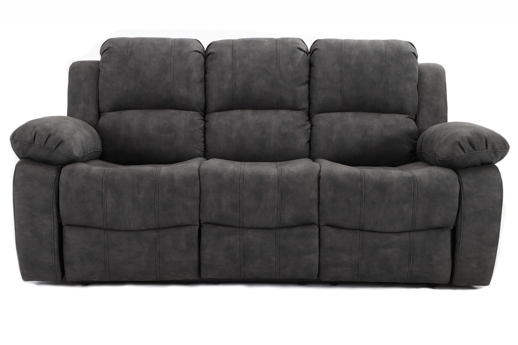 Toronto Recliner 3+2 Seater Sofa Set Charcoal