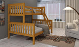 Triple White Bunk Bed