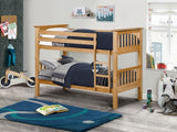 Vermont Bunk Bed Oak Finish