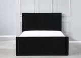 Wallace Plush Velvet Ottoman Storage Bed